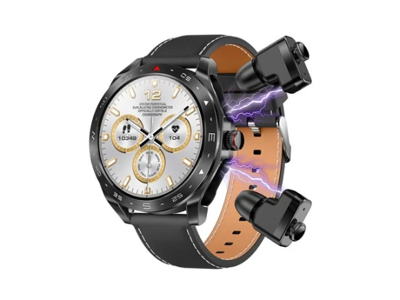 Smartwatch with Bluetooth Earphones — Smart Watch, LEMFO