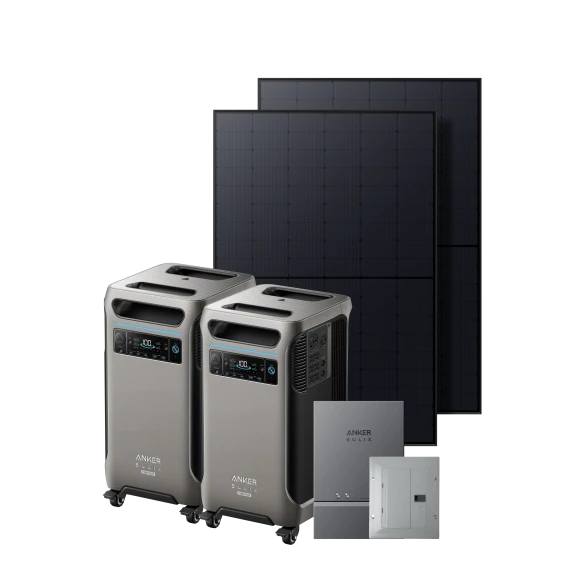 Solar power bundle — Portable Power Station, Anker SOLIX