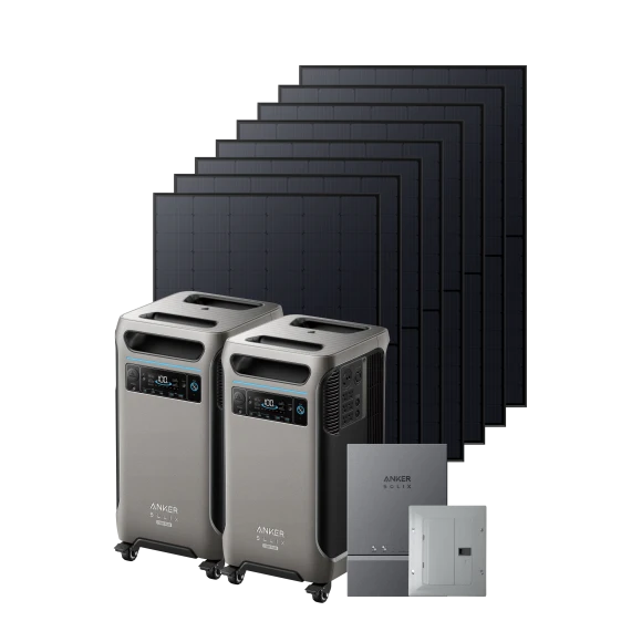 Solar Power Bundle — Portable Power Station, Anker SOLIX