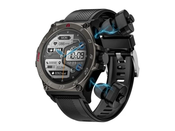 Sport Smartwatch with Earbuds — Smart Watch, eForChina