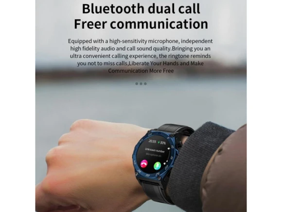 Sport Smartwatch with Earbuds — Smart Watch, eForChina