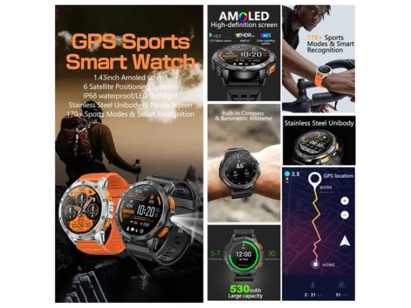 Sports Smart Watch — Smart Watch, LEMFO