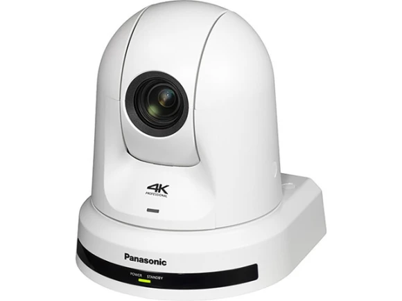 PTZ Camera, 4K, 24x Zoom, White — Security Camera, Panasonic