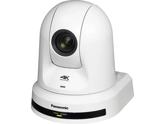 PTZ Camera, 4K, 24x Zoom, White — Security Camera, Panasonic