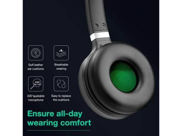 Wireless Mono Headset — Wireless Earbuds, Yealink
