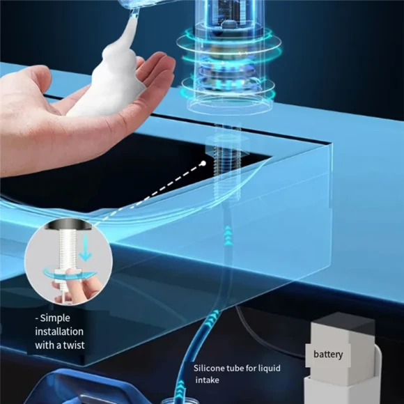 Automatic infrared-induction soap dispenser — Automatic Soap Dispenser