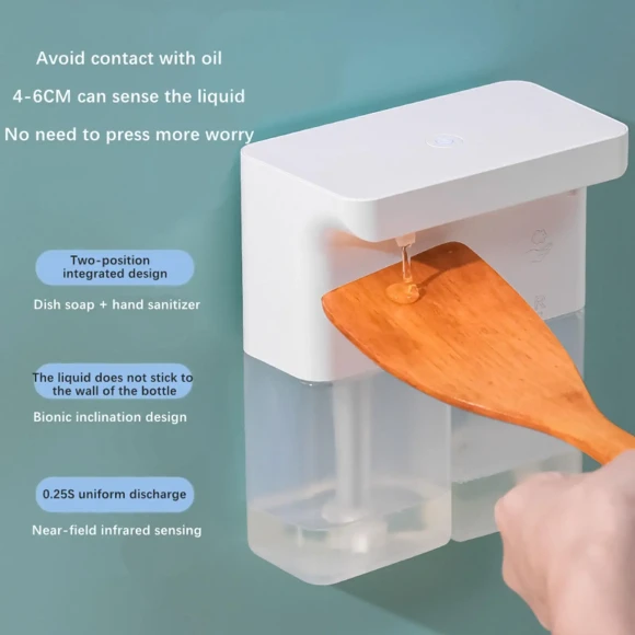 Automatic Wall-Mounted Soap Dispenser — Automatic Soap Dispenser