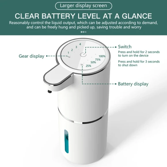 Automatic Touchless Foaming Soap Dispenser — Automatic Soap Dispenser