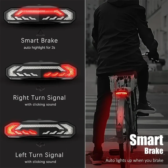 Bike Tail Light — Smart Bike Light, Wsdcam