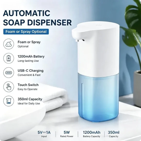 Foam Soap Dispenser — Automatic Soap Dispenser