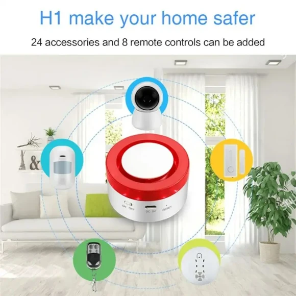 Home Security Alarm System Kit — Security Monitoring