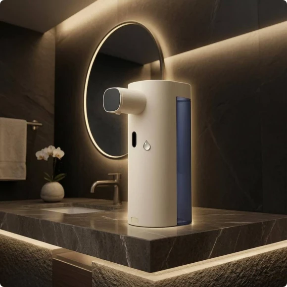 Touchless Wall-Mount Foam Soap Dispenser — Automatic Soap Dispenser
