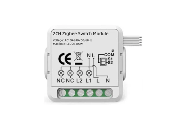 2-Channel Zigbee Smart Switch Module — Smart Switch, allentian