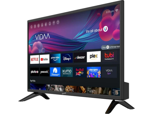 24-inch Smart HDTV with DVD Player — Smart TV, Supersonic