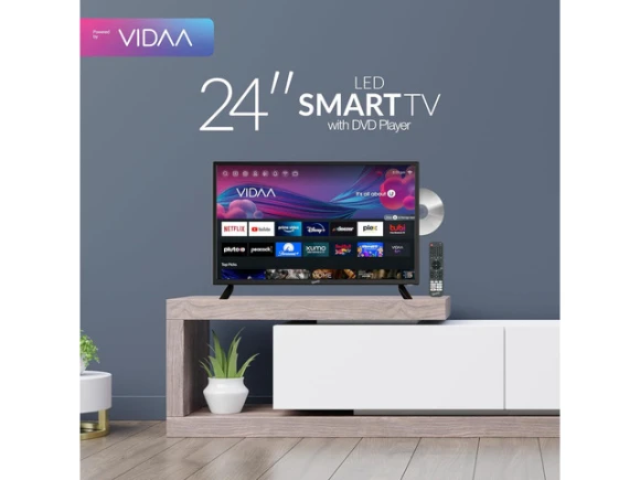 24-inch Smart HDTV with DVD Player — Smart TV, Supersonic