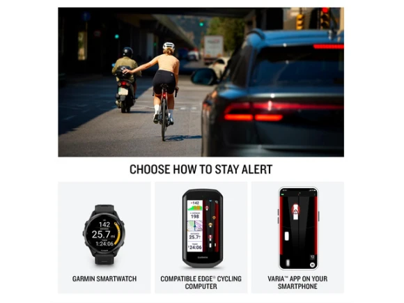 Cycling Headlight and 4K Camera — Smart Bike Light, Garmin
