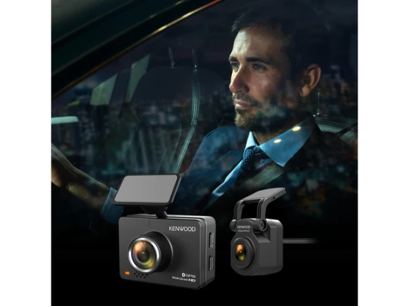 Front-and-Rear Dash Camera Package — Dash Cam, KENWOOD