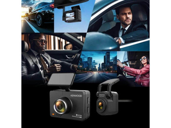 Front-and-Rear Dash Camera Package — Dash Cam, KENWOOD