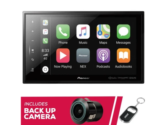 Multimedia Receiver with Bullet Camera — Car Infotainment System, Pioneer