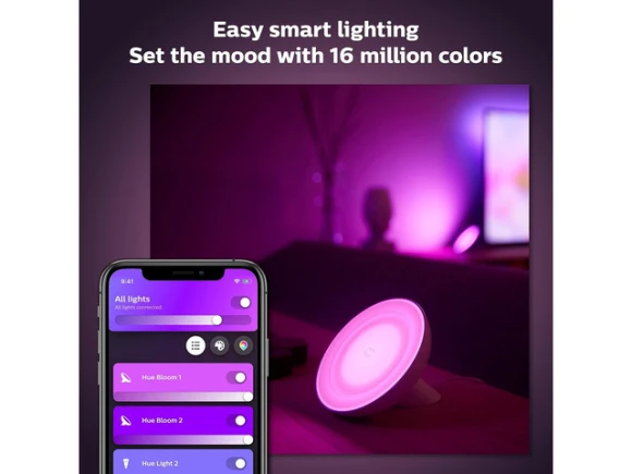Smart LED Table Lamp, White — Smart Lamps, Philips Hue
