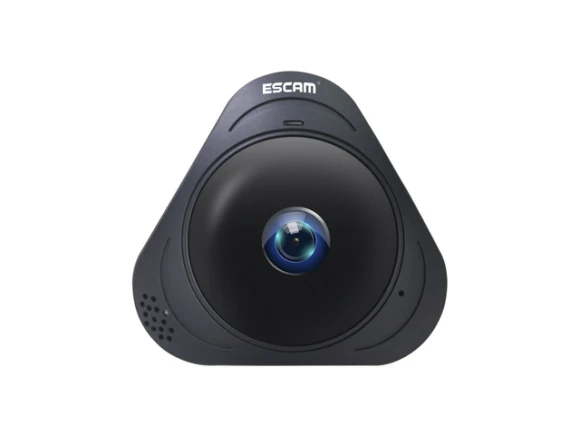 WiFi IP Camera, 1.3MP, Black — Security Camera, ESCAM