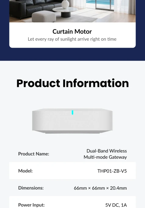 Wireless Gateway Hub — Smart Home Hub