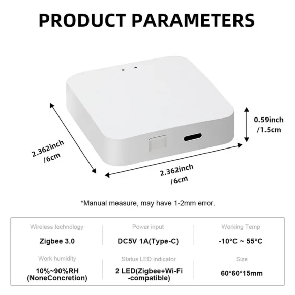 Zigbee Wireless Bridge and Smart Hub Gateway — Smart Home Hub