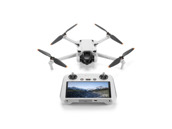 Camera drone, Fly More Combo (DJI RC), White — Drone, DJI