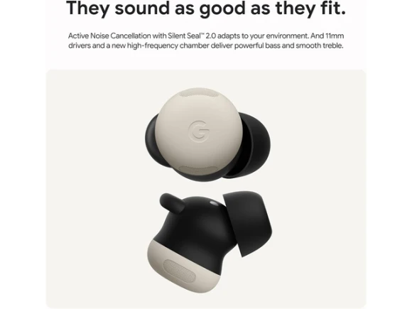 In-Ear Wireless Headphones — Wireless Earbuds, Google