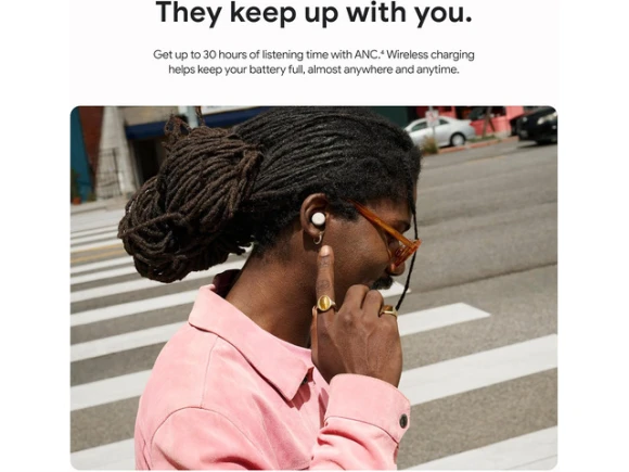 In-Ear Wireless Headphones — Wireless Earbuds, Google
