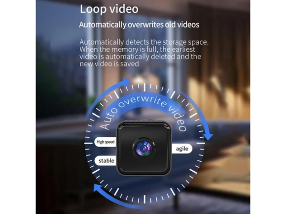Mini WiFi Camera — Security Camera, HAWEEL