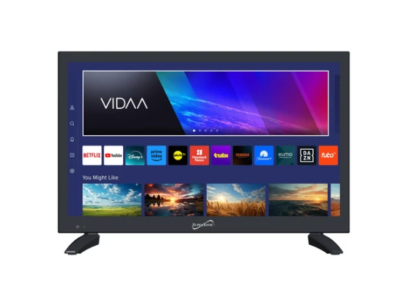 18.5-Inch LED Television — Smart TV, Supersonic