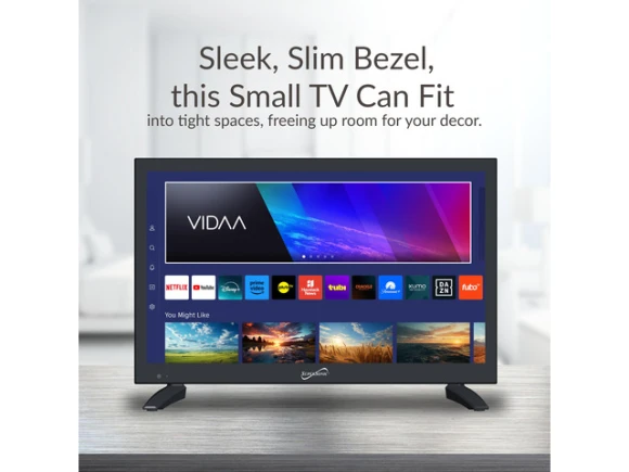 18.5-Inch LED Television — Smart TV, Supersonic