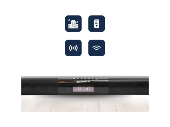 2.1 Channel Soundbar — Sound Bar, Emerson