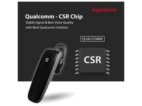 Bluetooth Earpiece/Headset — Wireless Earbuds, Gigastone