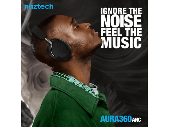 Wireless ANC Headphones — Wireless Earbuds, Naztech