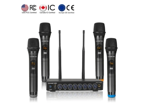 Wireless Microphone Karaoke Mixer System — Karaoke Machine, Sound Town