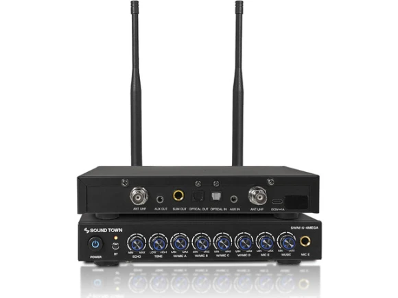 Wireless Microphone Karaoke Mixer System — Karaoke Machine, Sound Town