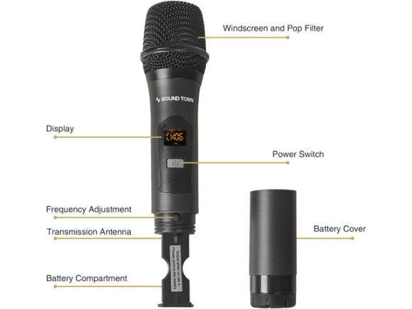 Wireless Microphone Karaoke Mixer System — Karaoke Machine, Sound Town