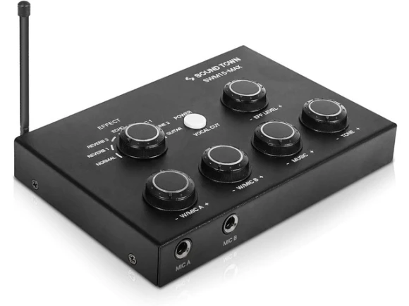 Wireless Microphone Karaoke Mixer System — Karaoke Machine, Sound Town
