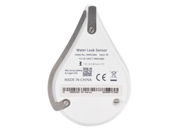 Zigbee Water Leak Sensor with Dripping Detection — Water Shut Off Valve, Third Reality