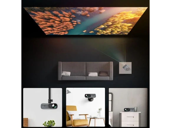 1080P Full HD Projector — Smart Projector, TROISC