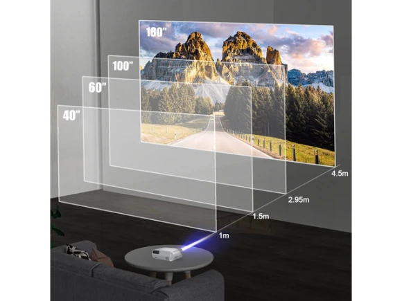1080P Full HD Projector — Smart Projector, TROISC