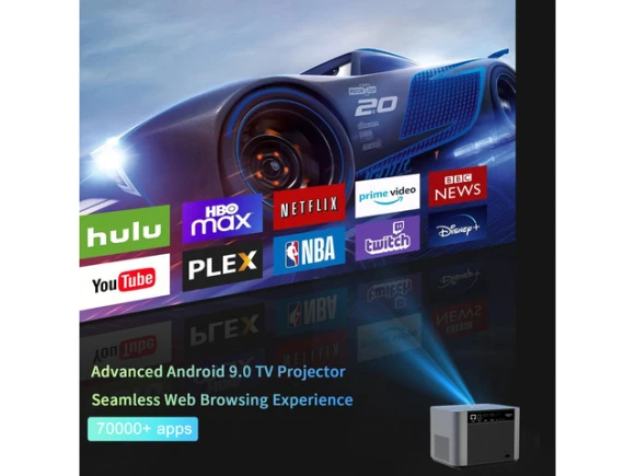 1080P Full HD Video Projector — Smart Projector, TROISC
