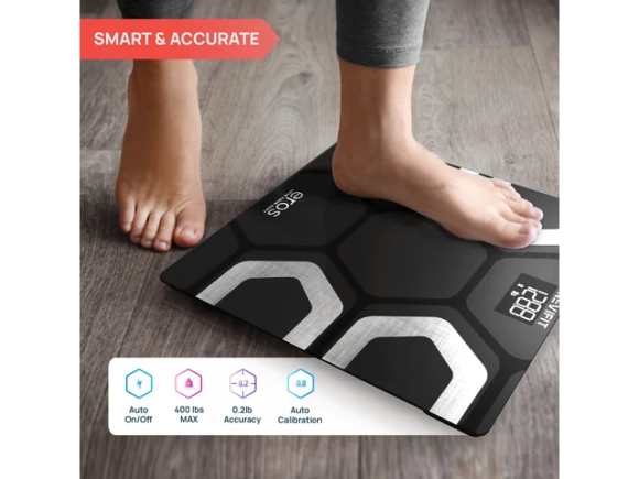 Black Body Composition Scale — Smart Scale, INEVIFIT