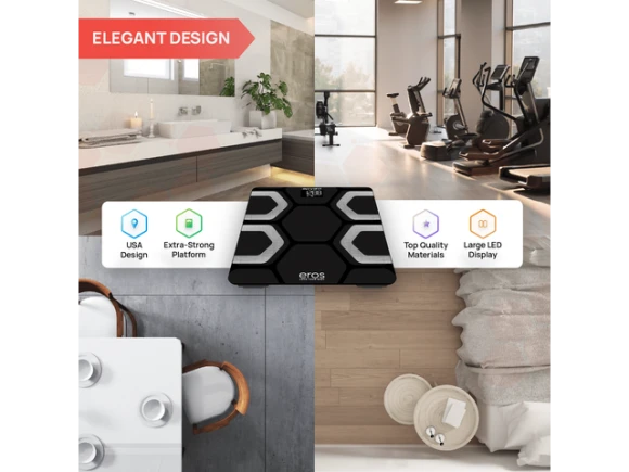Black Body Composition Scale — Smart Scale, INEVIFIT