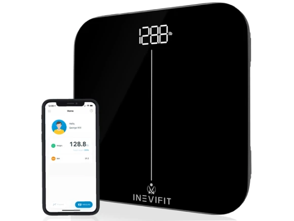 Bluetooth Bath Scale — Smart Scale, INEVIFIT