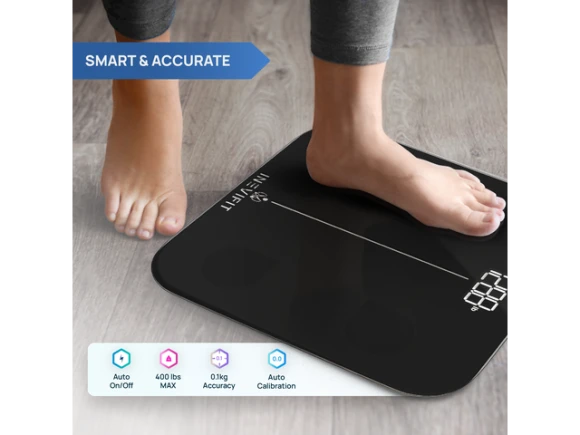 Bluetooth Bath Scale — Smart Scale, INEVIFIT