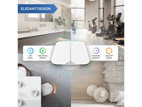 Digital Bath Scale — Smart Scale, INEVIFIT
