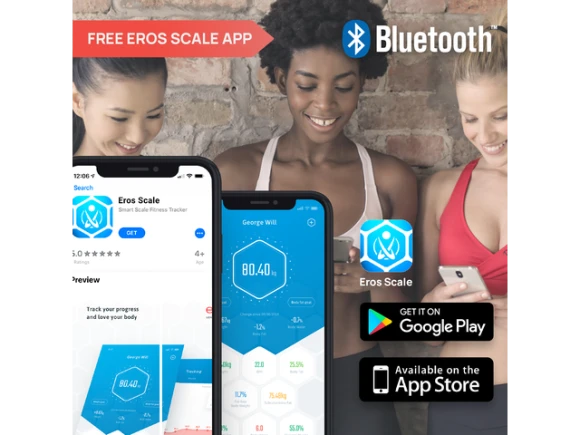 Eros Body Composition Monitor — Smart Scale, INEVIFIT